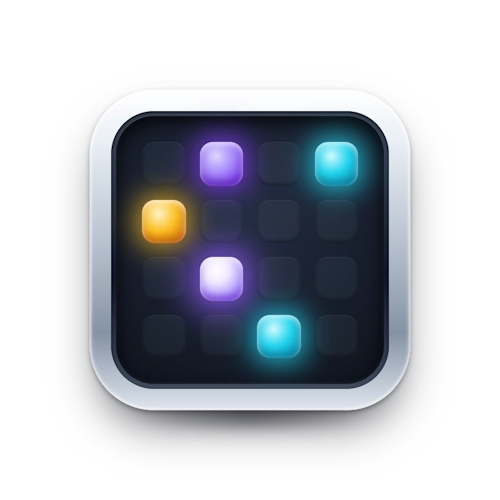 Glow Grid icon